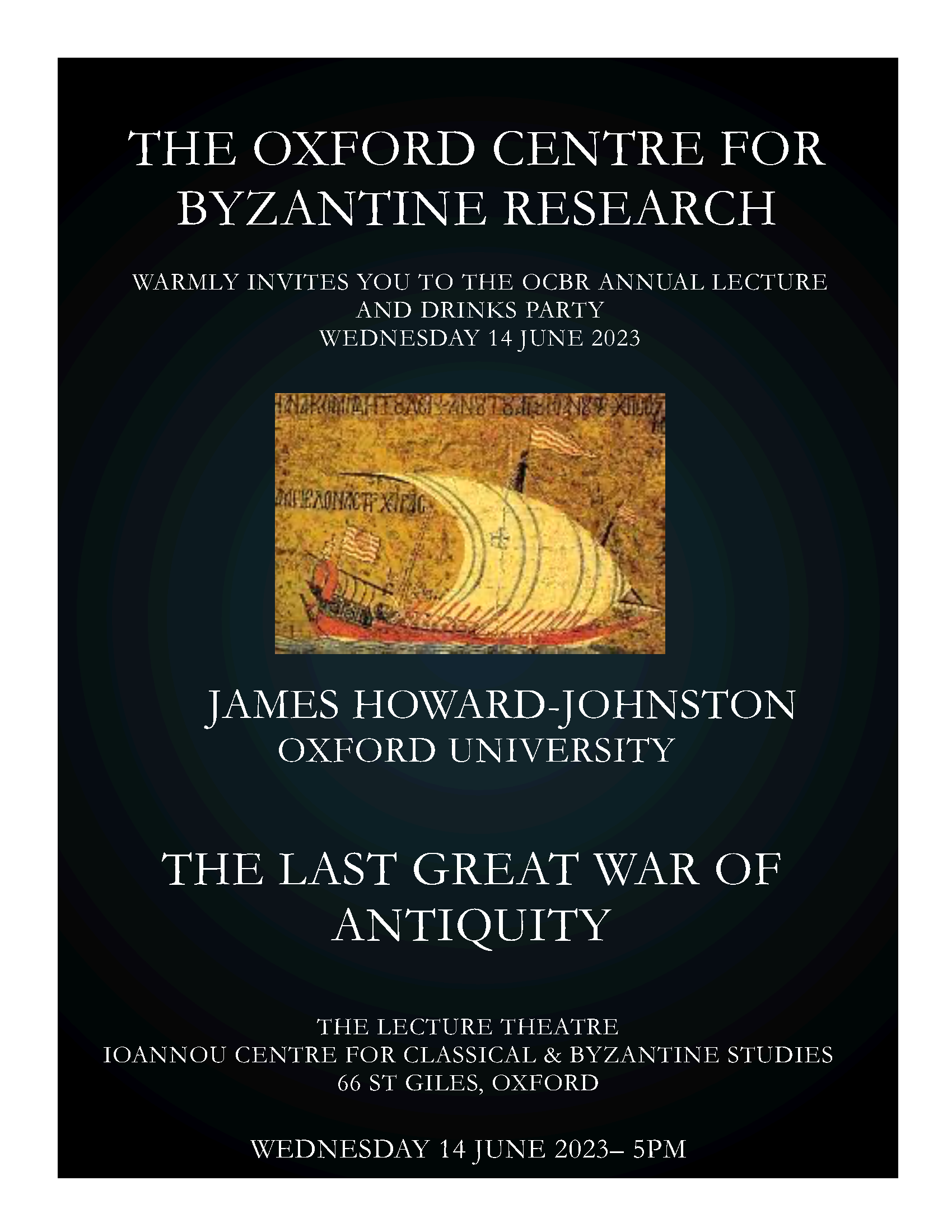 OCBR Annual Lecture