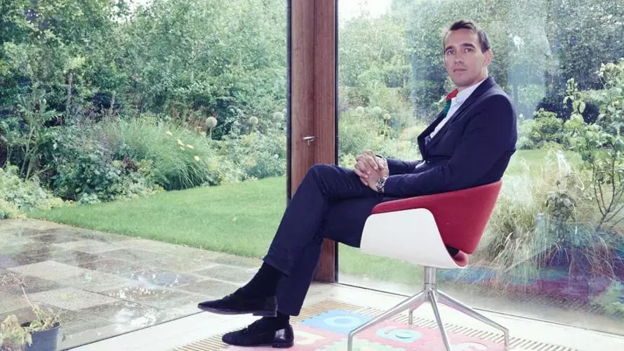 Peter Frankopan at his home in Oxford  Credit: Andy Lo Po