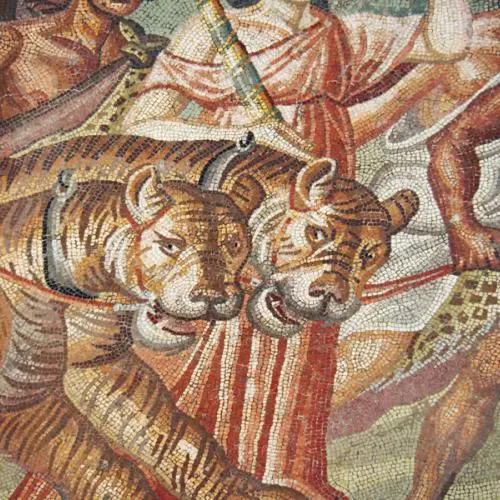 Setif - Triumph of Dionysus Mosaic (Setif Archaeological Museum)